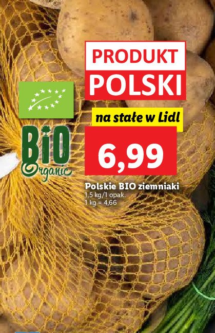 Ziemniaki Bio organic promocja