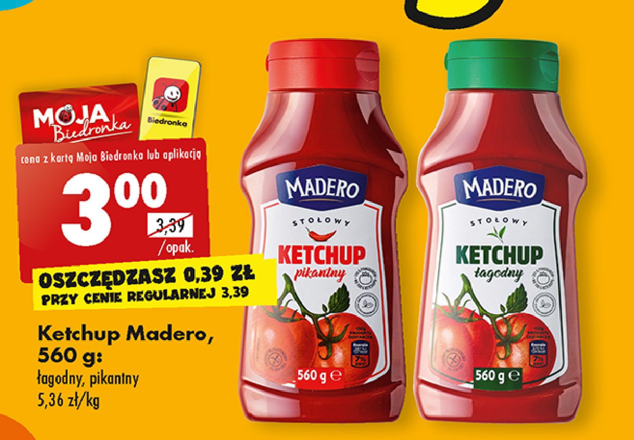 Ketchup pikantny Madero promocje