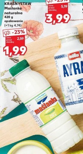 Maślanka Krasnystaw promocja w Kaufland