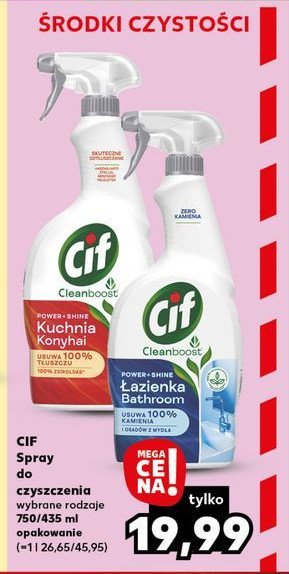 Spray floor expert Cif kitchen promocja