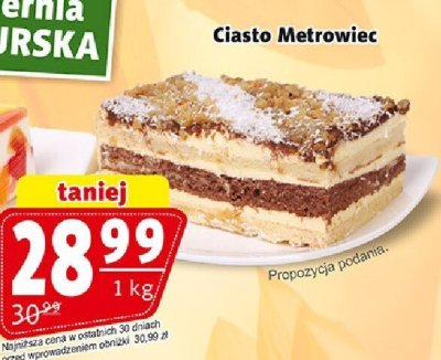 Ciasto Metrowiec promocja w Prim Market