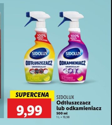 Spray odt艂uszczacz uniwersalny Sidolux promocja