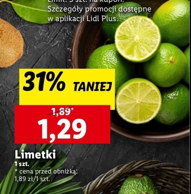 Limetka promocja w Lidl