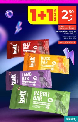 Baton proteinowy dla psa Bult Rabbit Bar, 75 g promocja w Dealz