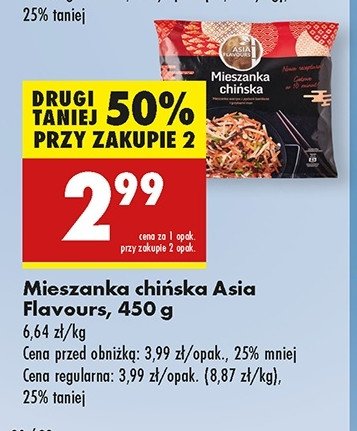 Mieszanka chińska Asia Flavours (Biedronka) promocja