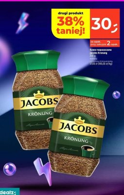 Kawa rozpuszczana Jacobs Kronung promocja w Dealz