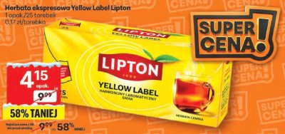 Herbata promocja w Delikatesy Centrum