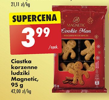 Ciastka korzenne Magnetic promocja