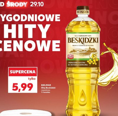 Olej rzepakowy 1 l promocja w Kaufland