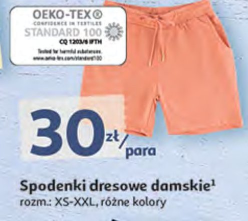 Spodnie damskie dresowe xs-xxl Auchan inextenso promocja