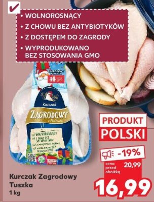 Kurczak Zagrodowy Tuszka promocja w Kaufland