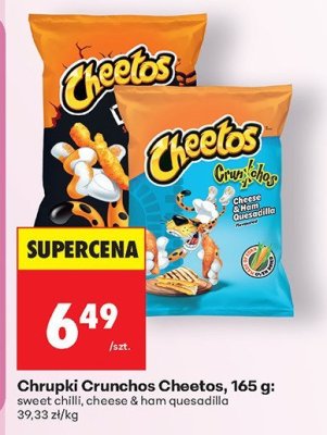 Chrupki Crunchos 165 g promocja w Biedronka