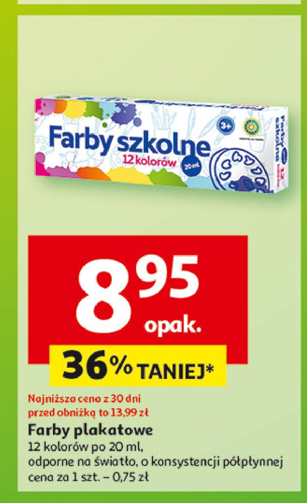 Farby plakatowe promocja