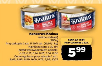 Konserwa różne rodzaje promocja w Netto