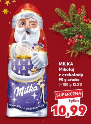 Figurka czekoladowa Mikołaj 90 g promocja w Kaufland