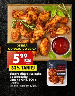 Skrzydełka z kurczaka po gruzińsku Czas na grill promocja