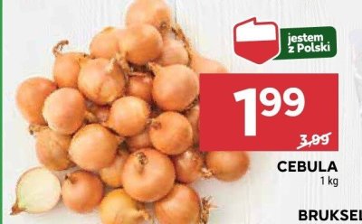 Cebula Carrefour targ świeżości promocja w Stokrotka