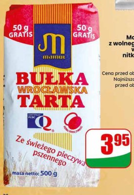 Bułka tarta wrocławska  promocja w Dino