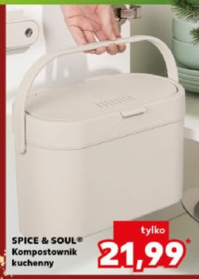 Kompostownik kuchenny SPICE & SOUL promocja w Kaufland
