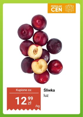 Śliwka luz promocja w Biedronka