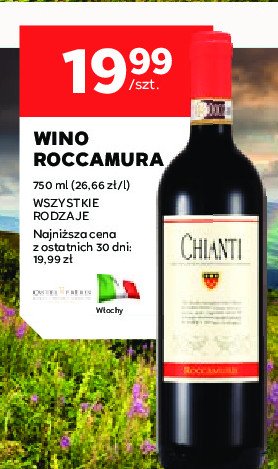 Wino ROCCAMURA CHIANTI promocja