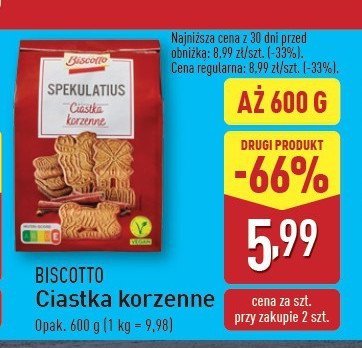 Ciastka korzenne Biscotto promocja