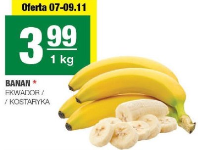 Banan Ekwador / Kostaryka promocja w SPAR