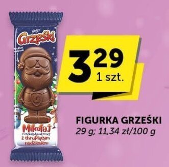Figurka grzeski czekoladowa promocja w Groszek