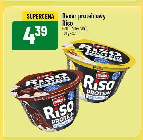 Deser waniliowy Muller riso protein promocja