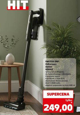 Odkurzacz Zyklon SOHAZ promocja w Kaufland