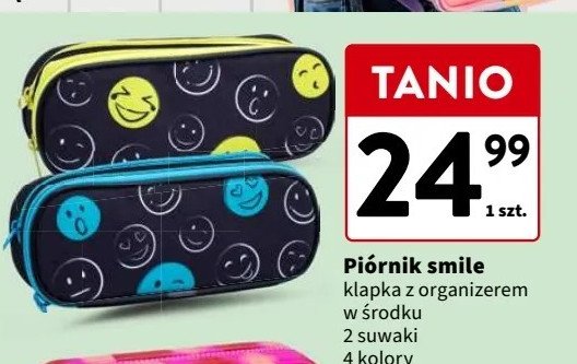 Piórnik smiley promocja