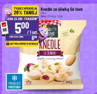 Knedle ze śliwką Gotove promocja w POLOmarket