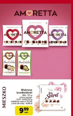 Bombonierka piccoli dolci o smaku pistacjowym Mieszko amoretta promocja