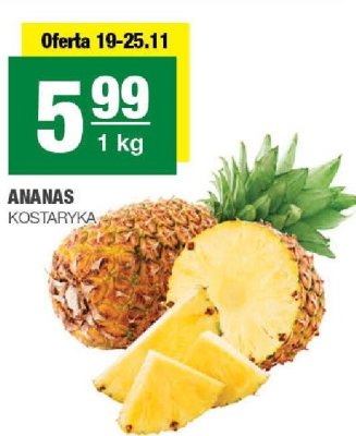 Ananas Kostaryka promocja w SPAR