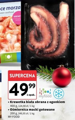 Ośmiornica macki gotowane MY FOOD promocja w Intermarche