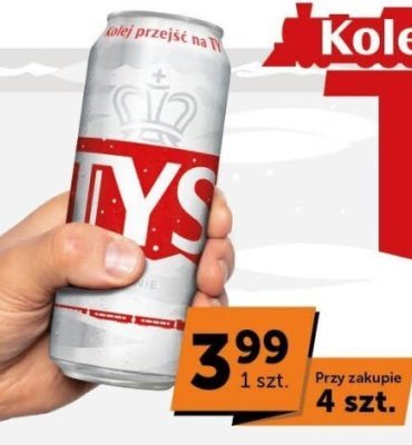 Piwo Tyskie promocja w Groszek