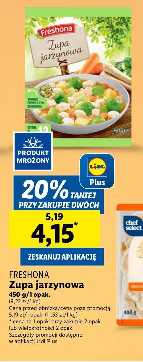 Zupa jarzynowa Freshona promocja