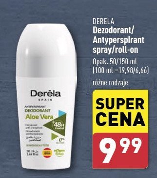 Dezodorant aloe vera Derela promocja