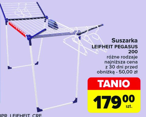 Suszarka pegasus 200 cm Leifheit promocja