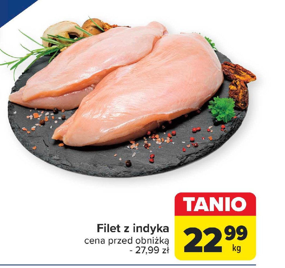 Filet z indyka promocja w Carrefour Market