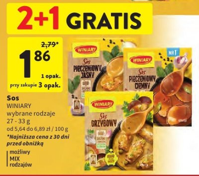 Sos WINIARY promocja w Intermarche