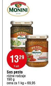 Pesto ruccola Monini promocja
