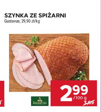 Szynka ze spi偶arni Gustavus promocja