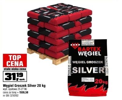 Węgiel Groszek Silver 20 kg promocja w OBI