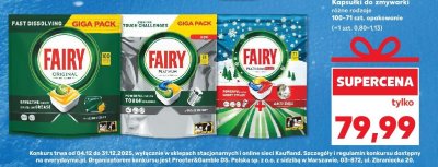 Kapsułki do zmywarki Platinum różne rodzaje promocja w Kaufland