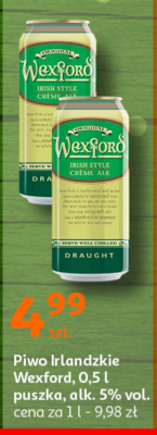 Piwo Wexford irish ale promocja