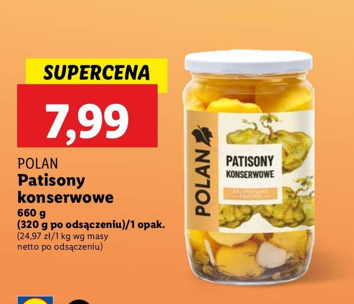 Patisony konserwowe POLAN promocja