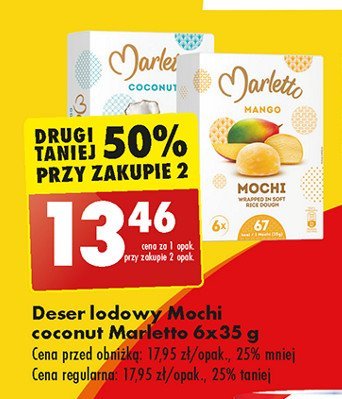 Mochi coconut Marletto promocja