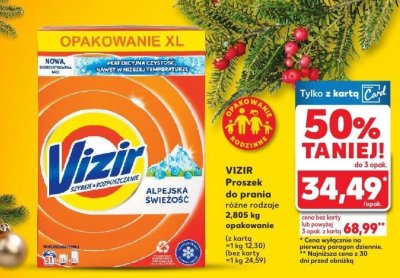 Proszek do prania Alpejska Świeżość promocja w Kaufland