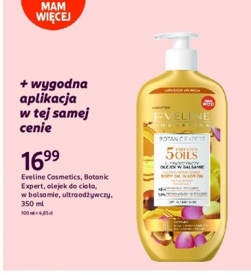 Olejek w balsamie 5 olejk贸w Eveline botanic expert promocja